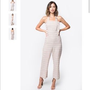 Sugar + Lips Lucille Halter Jumpsuit